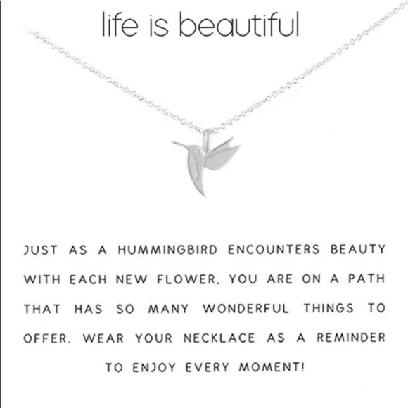 Humming Bird Necklace - Picture 1 of 1